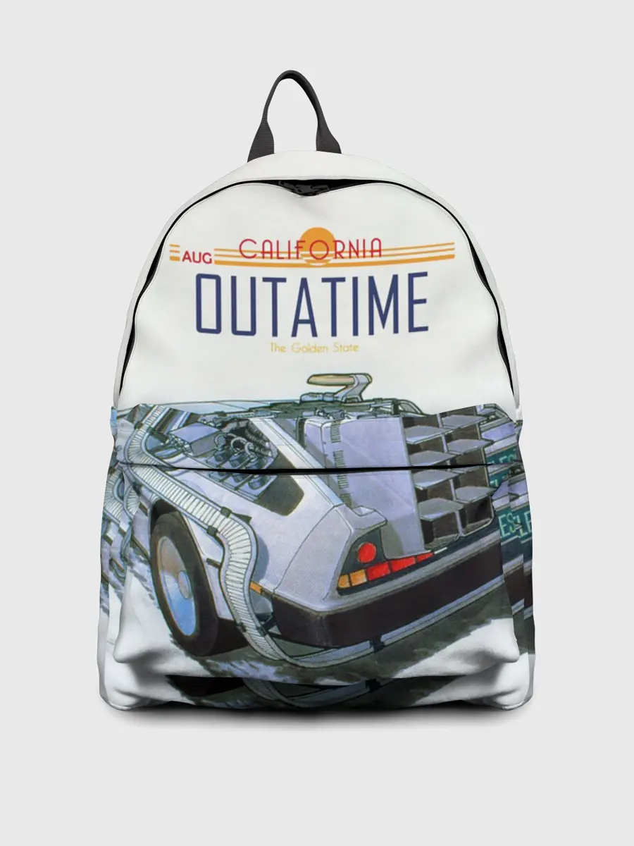 Рюкзак джинсовый / De Lorean Outatime