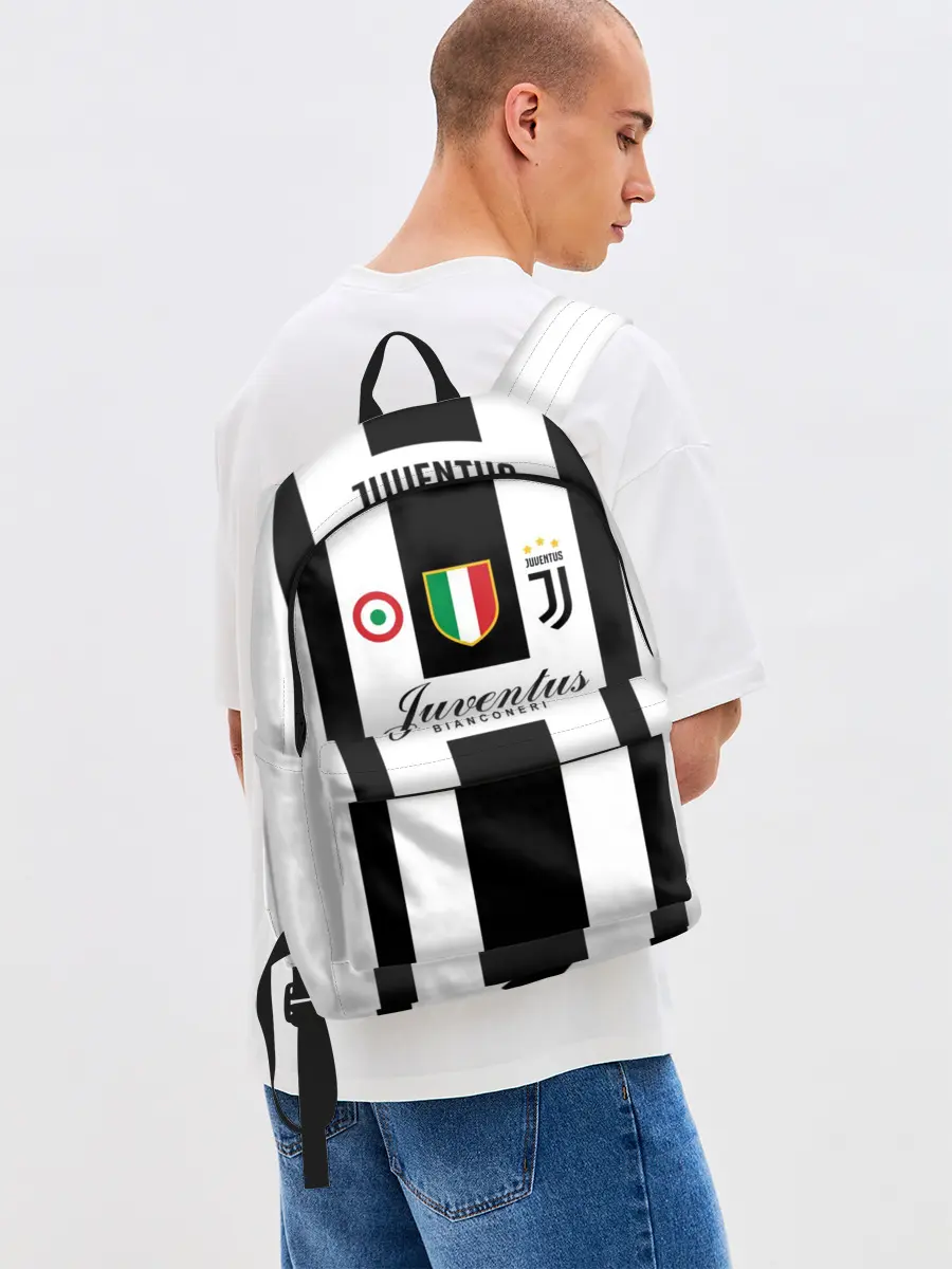 Рюкзак джинсовый / JUVENTUS BIANCONERI