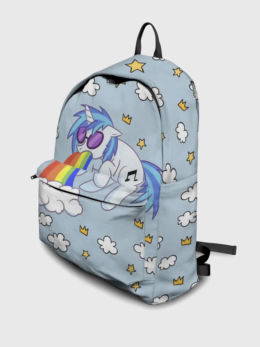 Рюкзак джинсовый / Винил Скрэтч