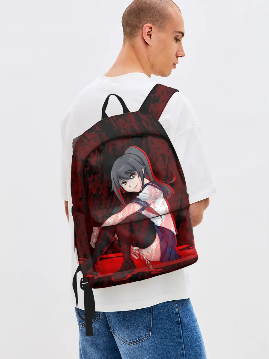 Рюкзак джинсовый / YANDERE