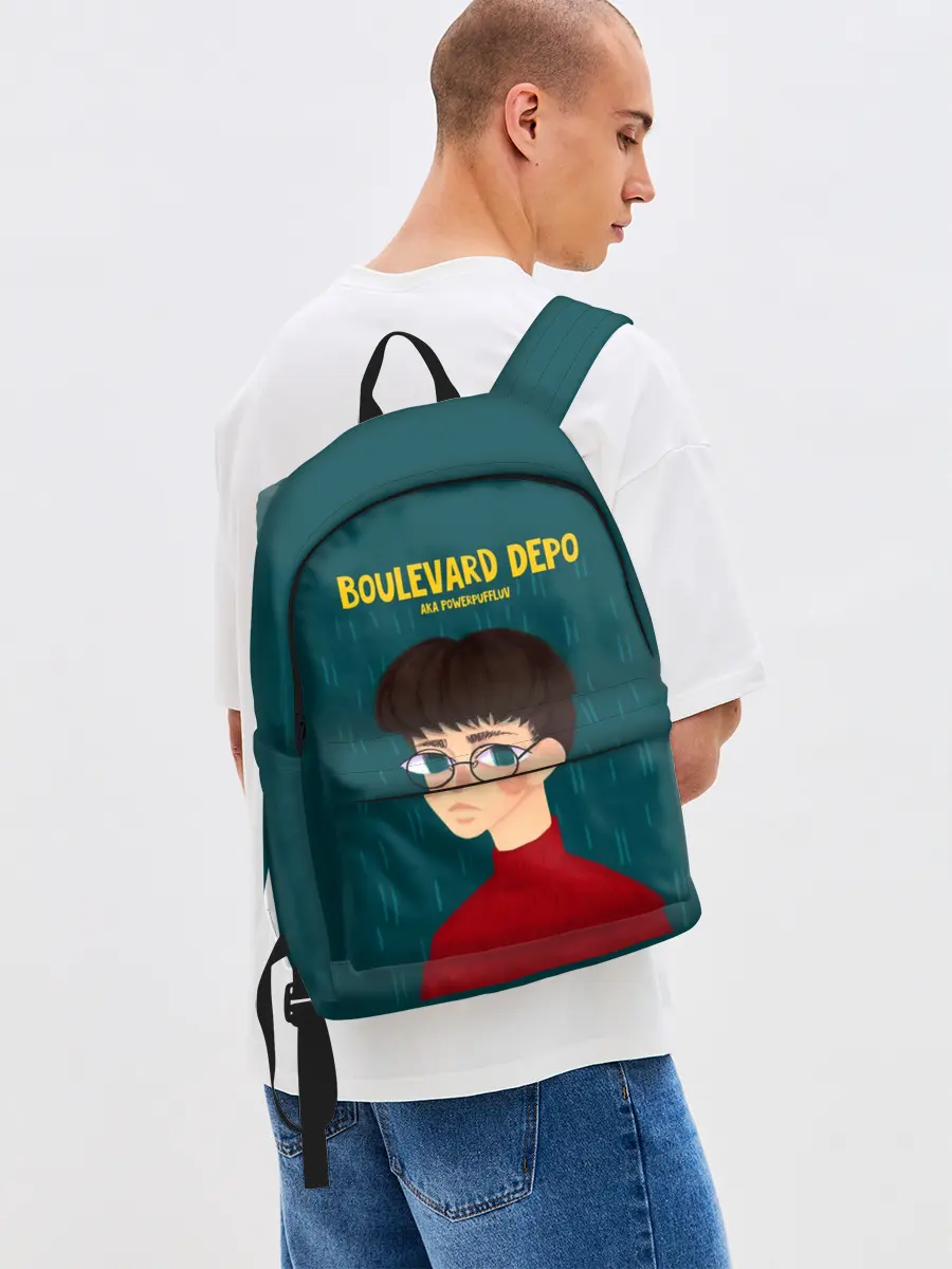 Рюкзак джинсовый / Boulevard Depo / Powerpuff Luv