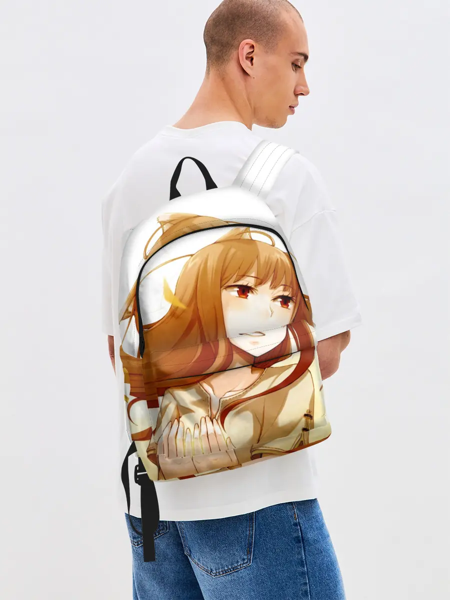 Рюкзак джинсовый / Волчица и пряности Холо