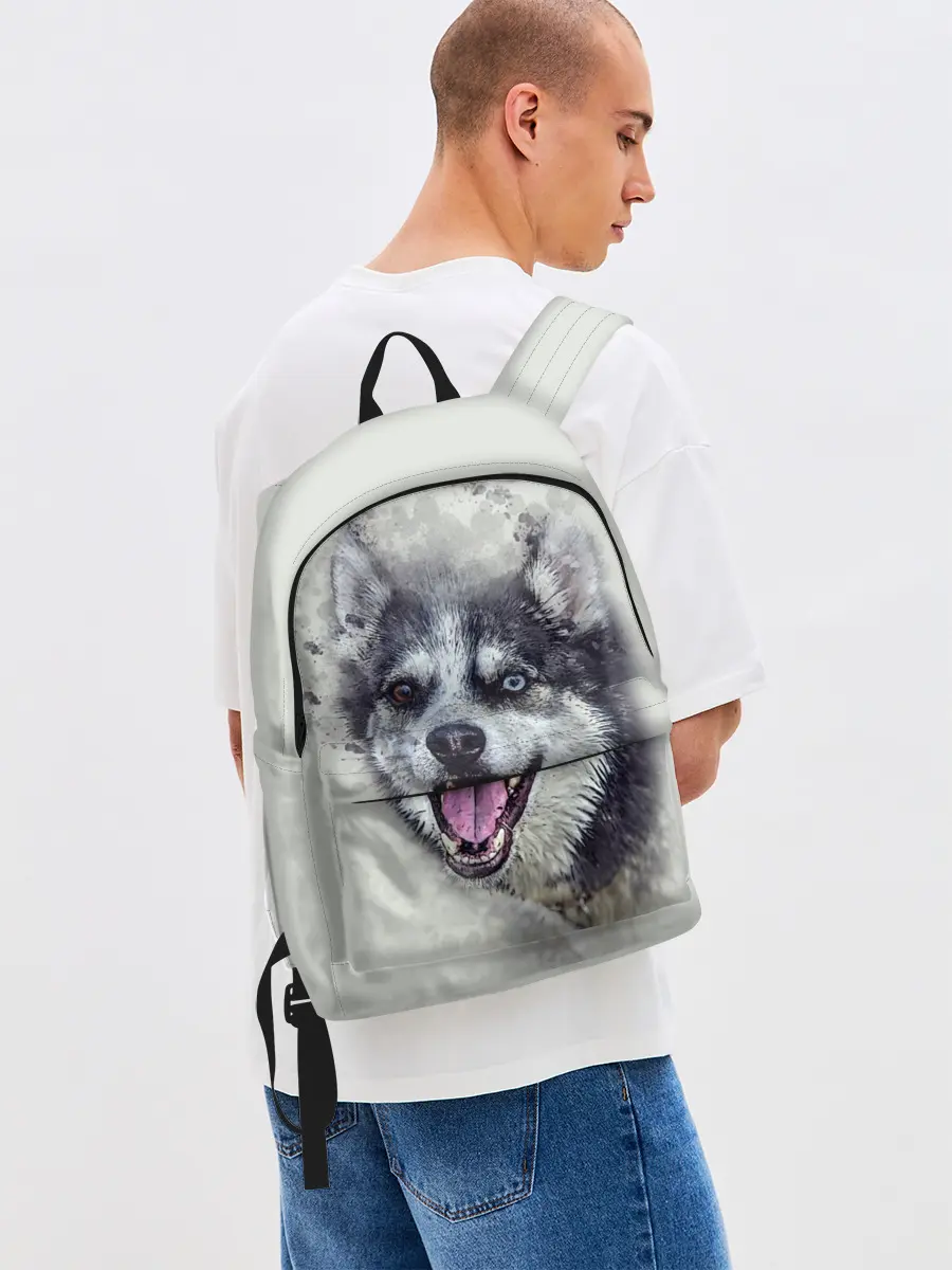 Рюкзак джинсовый / Хаска