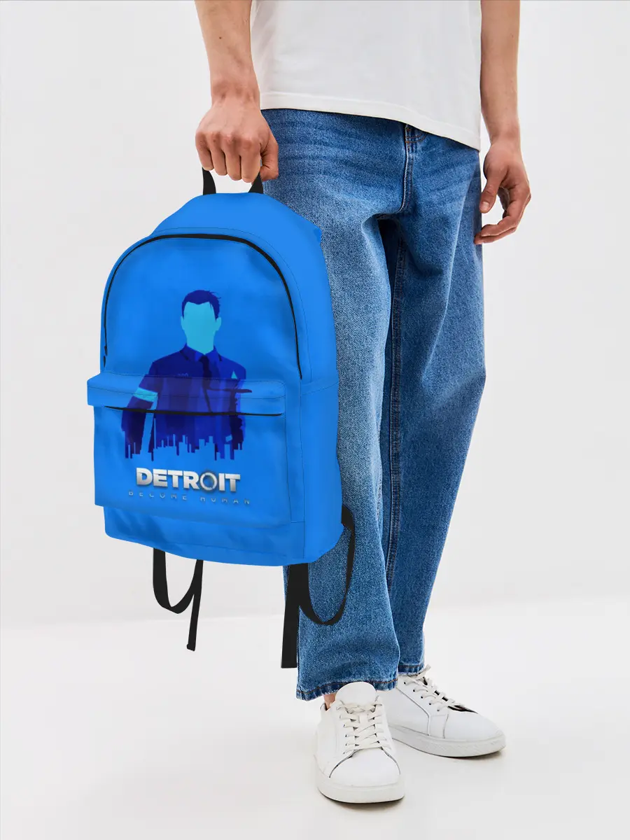 Рюкзак джинсовый / Detroit:become human