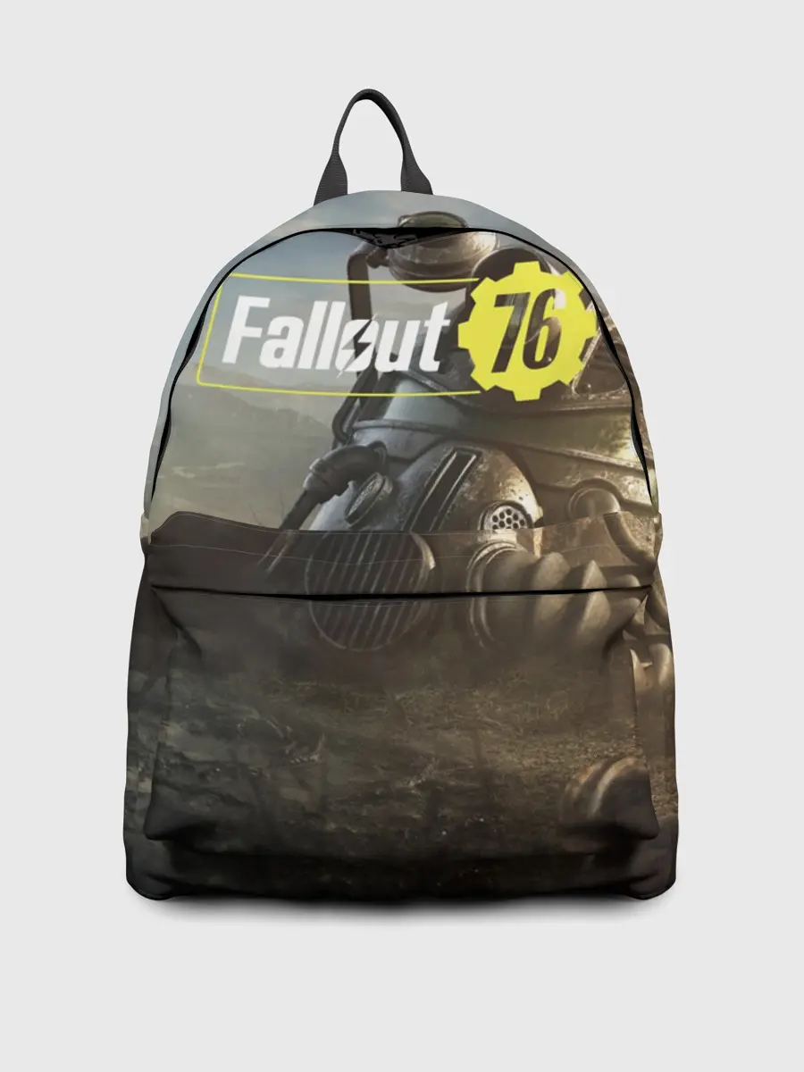 Рюкзак джинсовый / Фаллаут 76