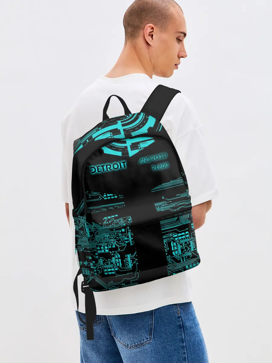 Рюкзак джинсовый / Detroit become human