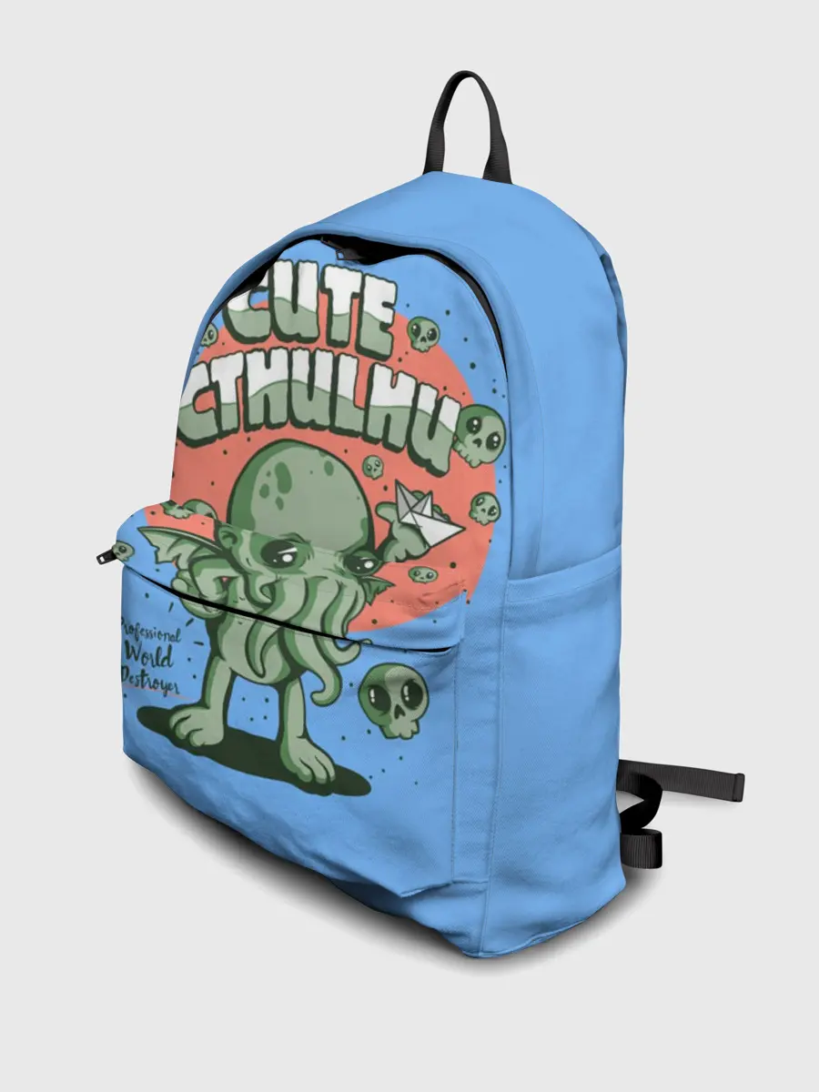 Рюкзак джинсовый / Ктулху