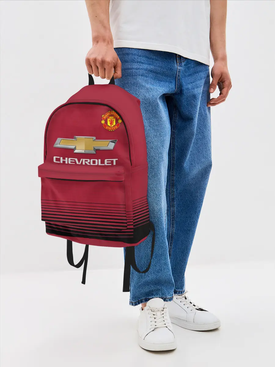 Рюкзак джинсовый / Манчестер Юнайтед 18-19