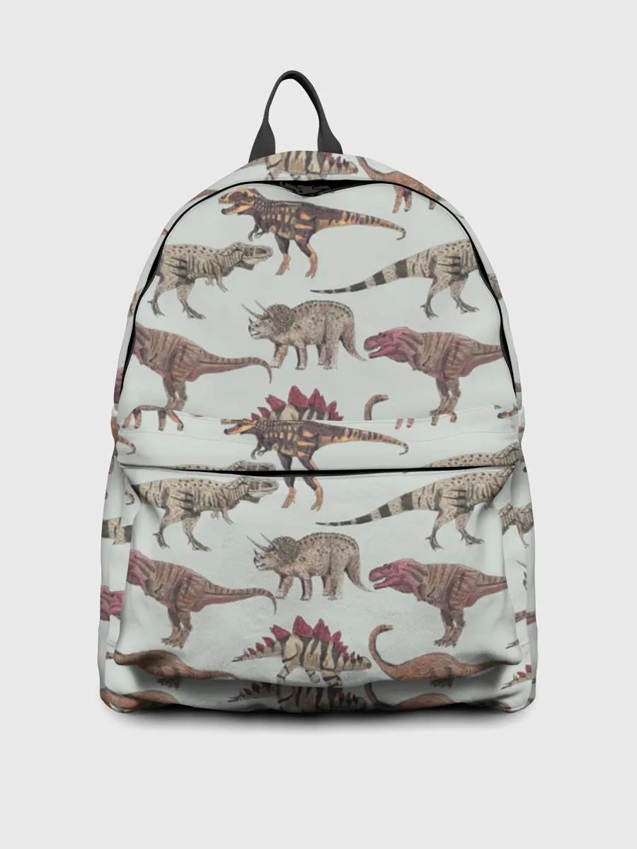 Рюкзак джинсовый / Динозавры