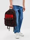 Рюкзак джинсовый / DOOM | ДУМ