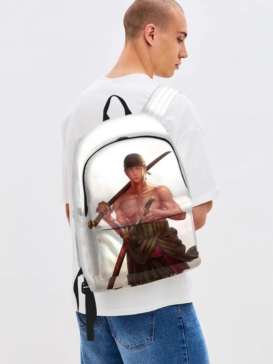 Рюкзак джинсовый / One Piece - Zoro