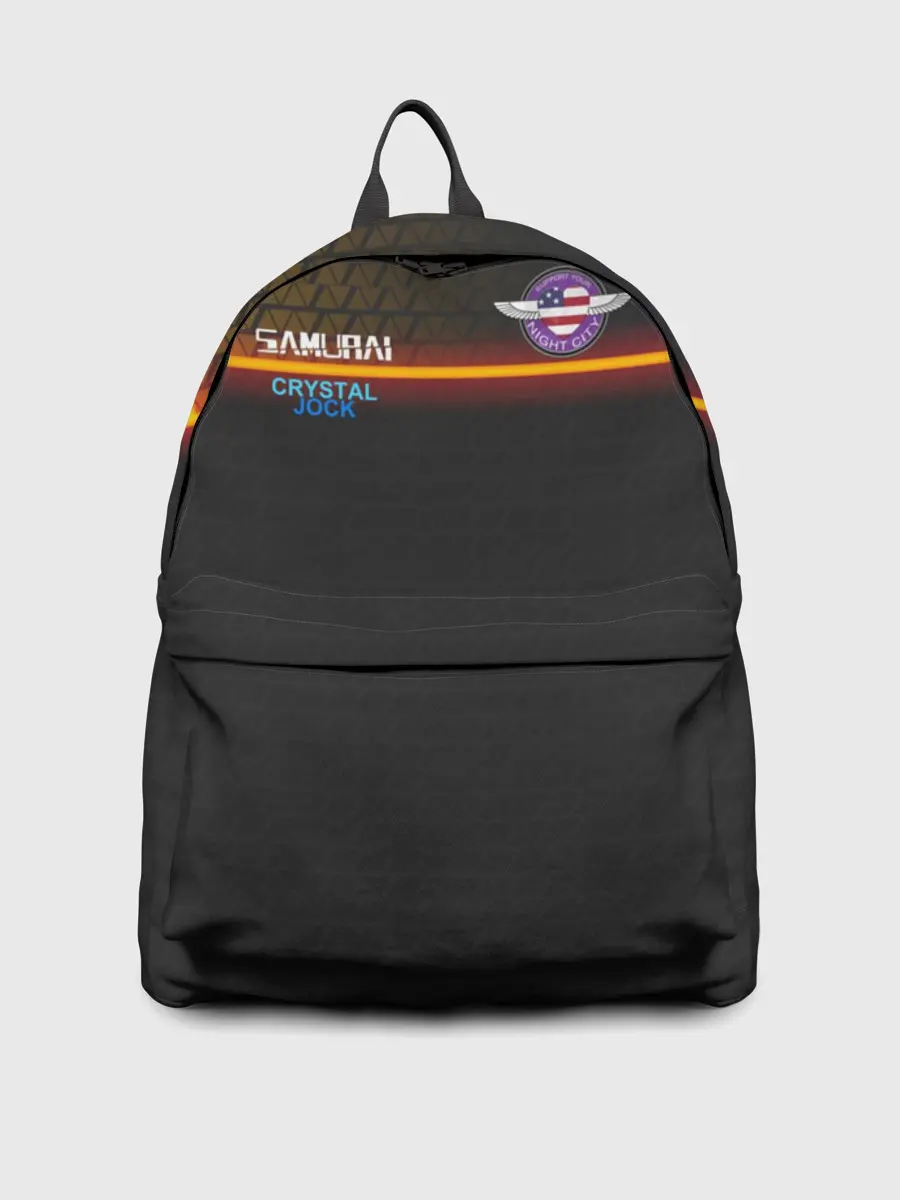 Рюкзак джинсовый / CYBERPUNK 2077 SAMURAI