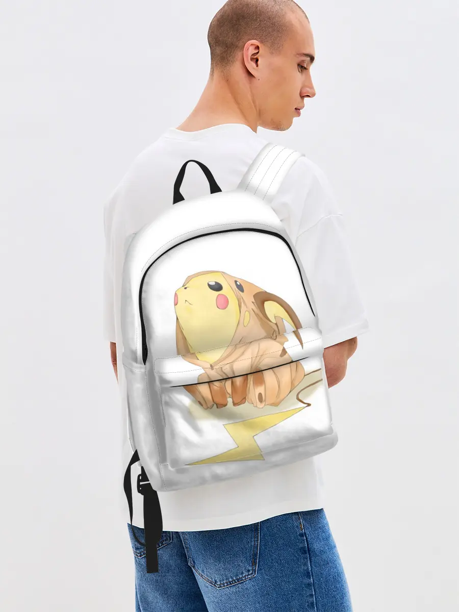 Рюкзак джинсовый / Милые покемоны