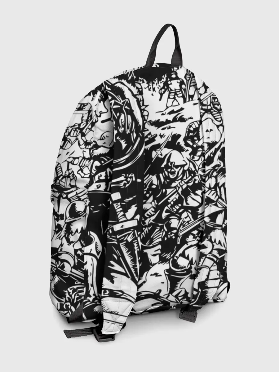 Рюкзак джинсовый / BERSERK background logo