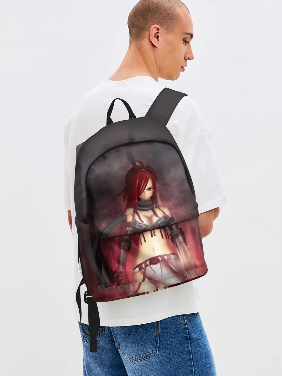 Рюкзак джинсовый / Алая Эльза