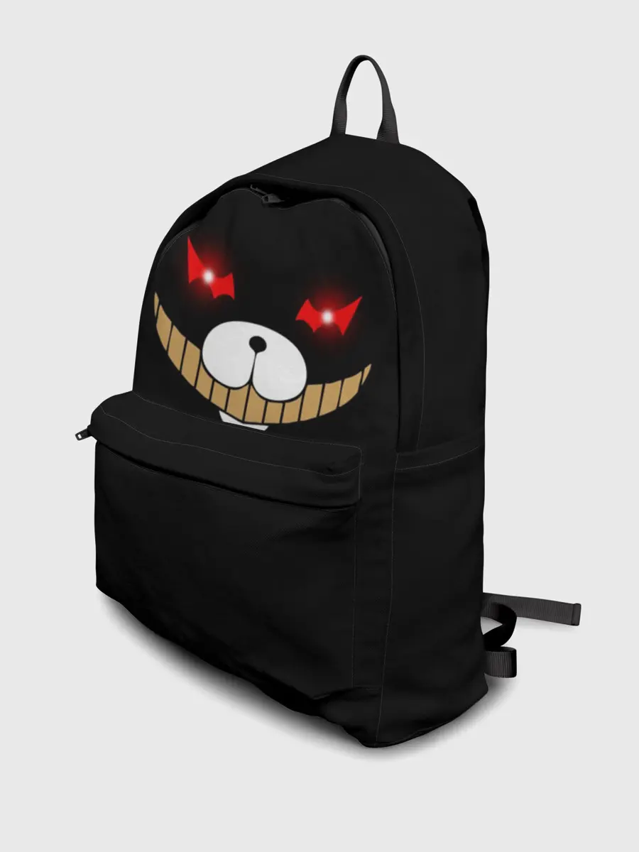 Рюкзак джинсовый / KUROKUMA на черном