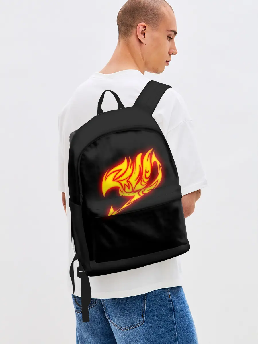 Рюкзак джинсовый / FAIRY TAILS NATSU DRAGNEEL