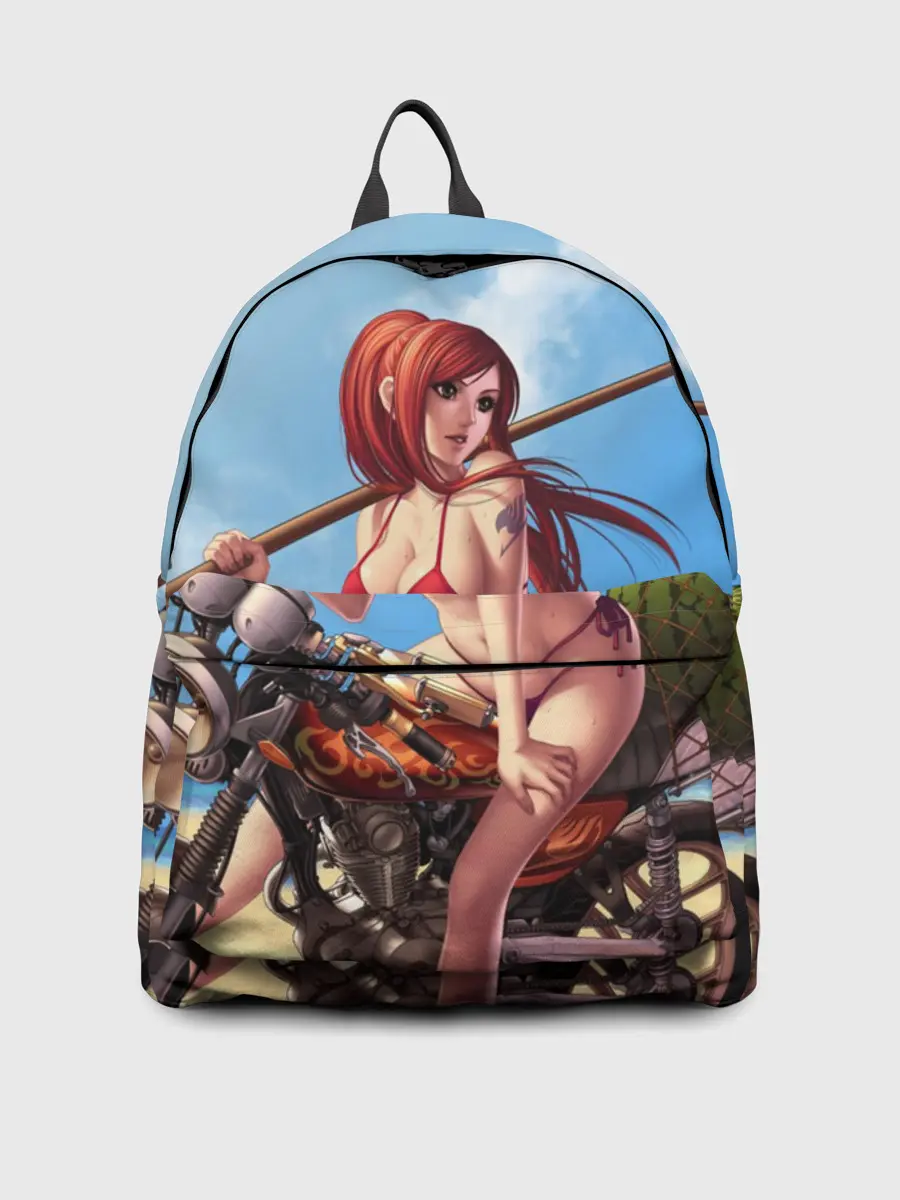 Рюкзак джинсовый / Манга Хвост Феи