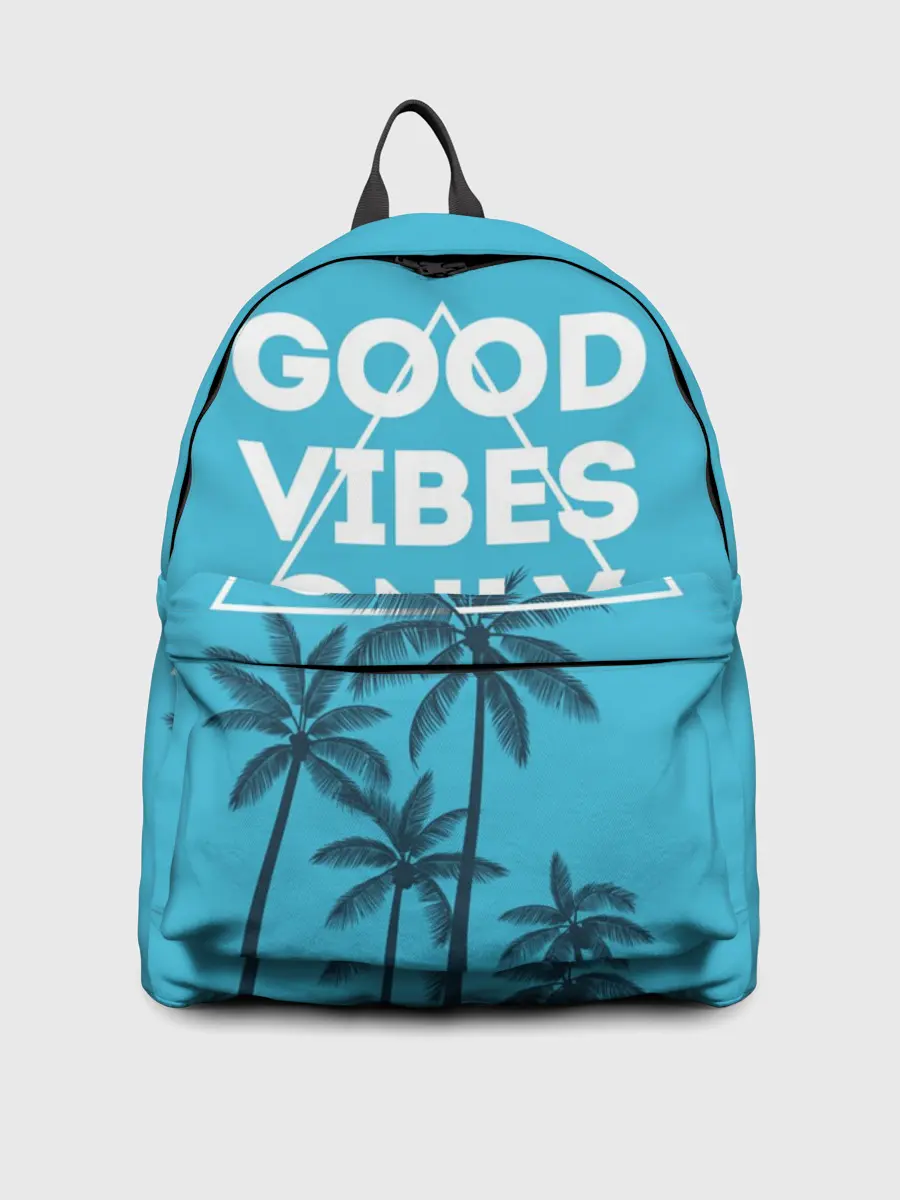 Рюкзак джинсовый / Good vibes only