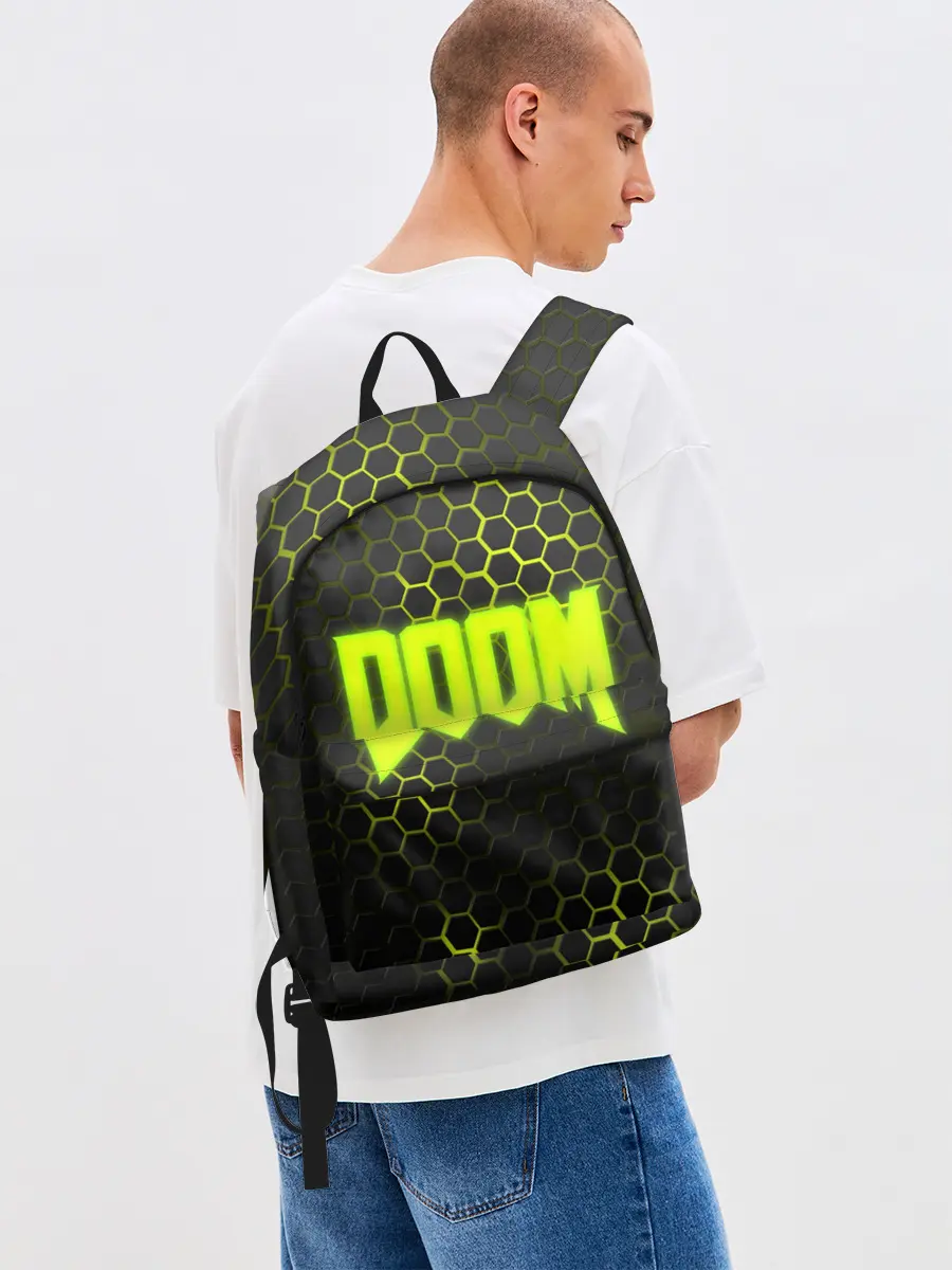 Рюкзак джинсовый / DOOM