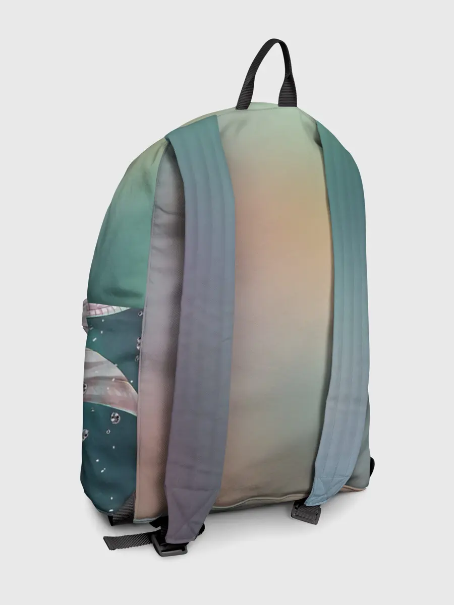 Рюкзак джинсовый / Хвост Феи поцелуй Люси и Нацу