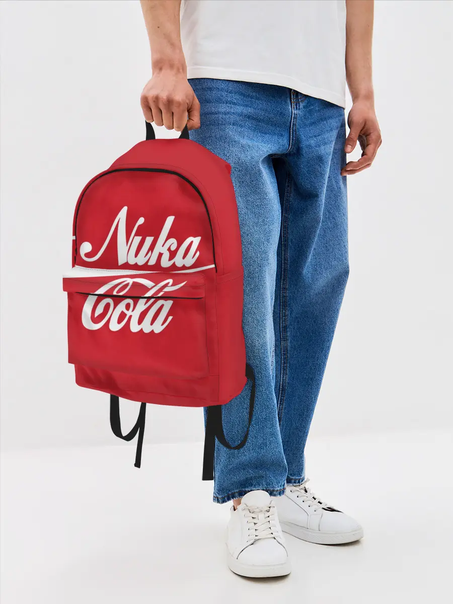 Рюкзак джинсовый / NUKA COLA