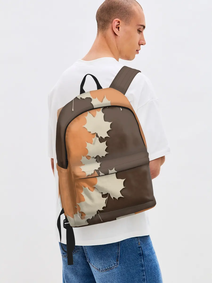 Рюкзак джинсовый / ОСЕННИЕ ЛИСТЬЯ