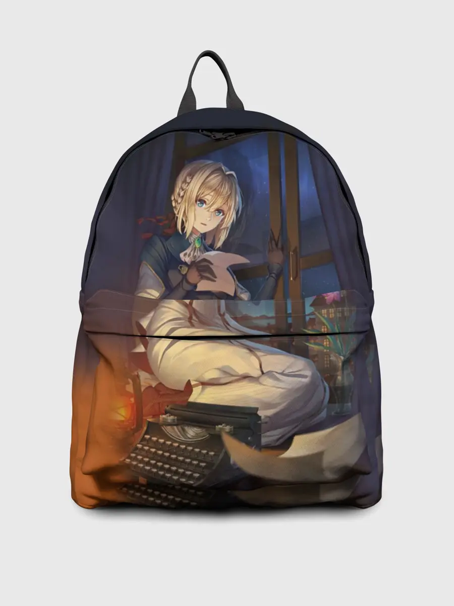 Рюкзак джинсовый / Violet Evergarden