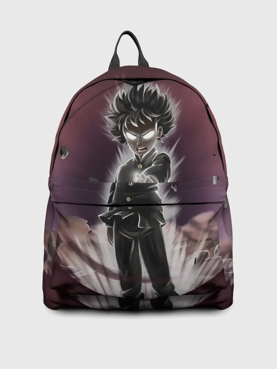 Рюкзак джинсовый / Mob Psycho 100