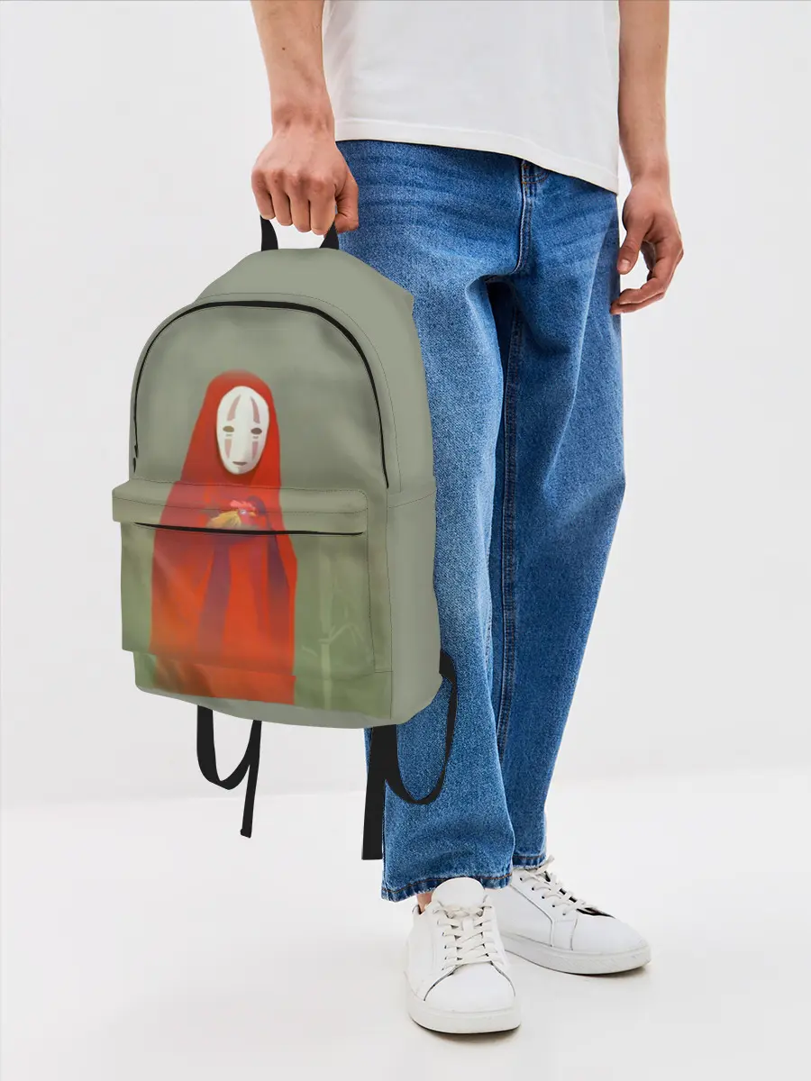 Рюкзак джинсовый / Каонаси с петухом