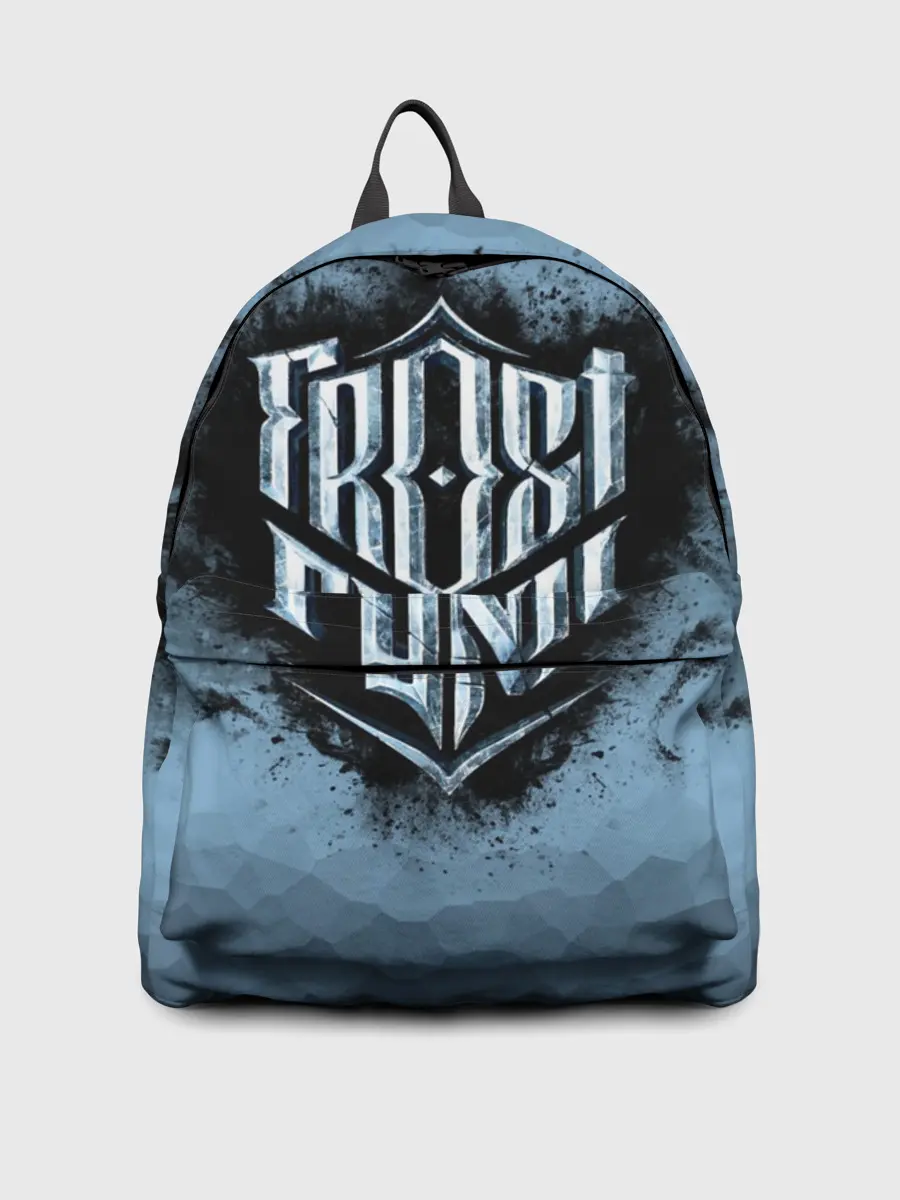 Рюкзак джинсовый / Frostpunk Logo