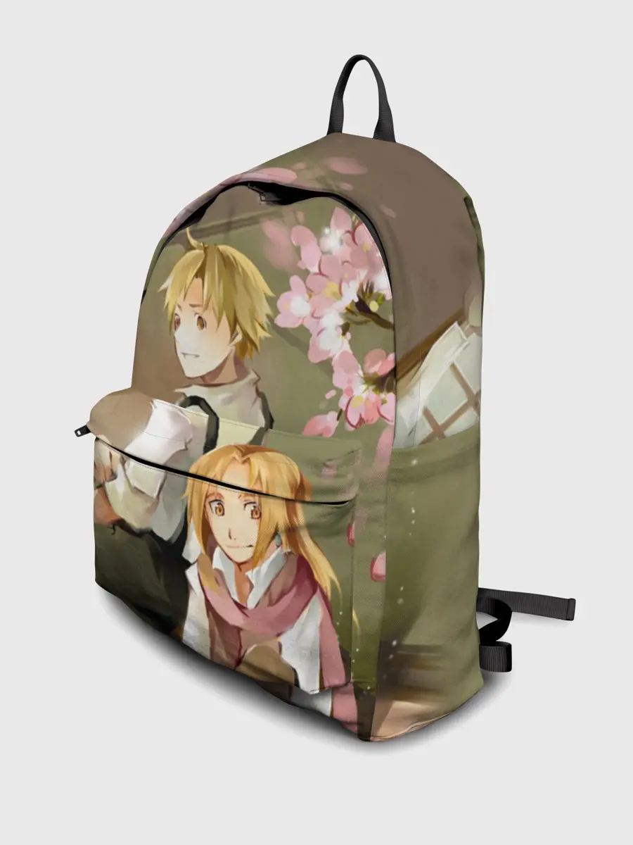 Рюкзак джинсовый / Стальной алхимик