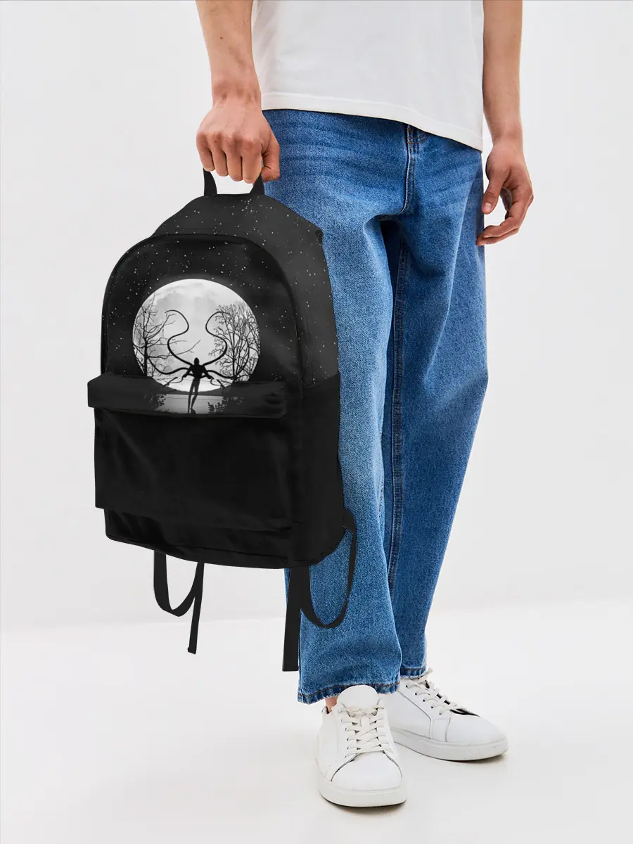 Рюкзак джинсовый / Слендермен