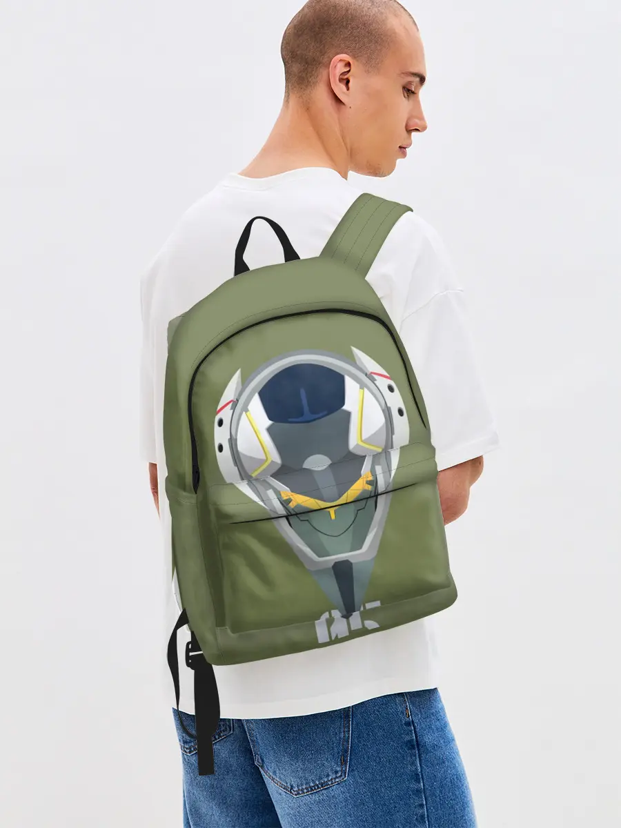 Рюкзак джинсовый / Евангелион