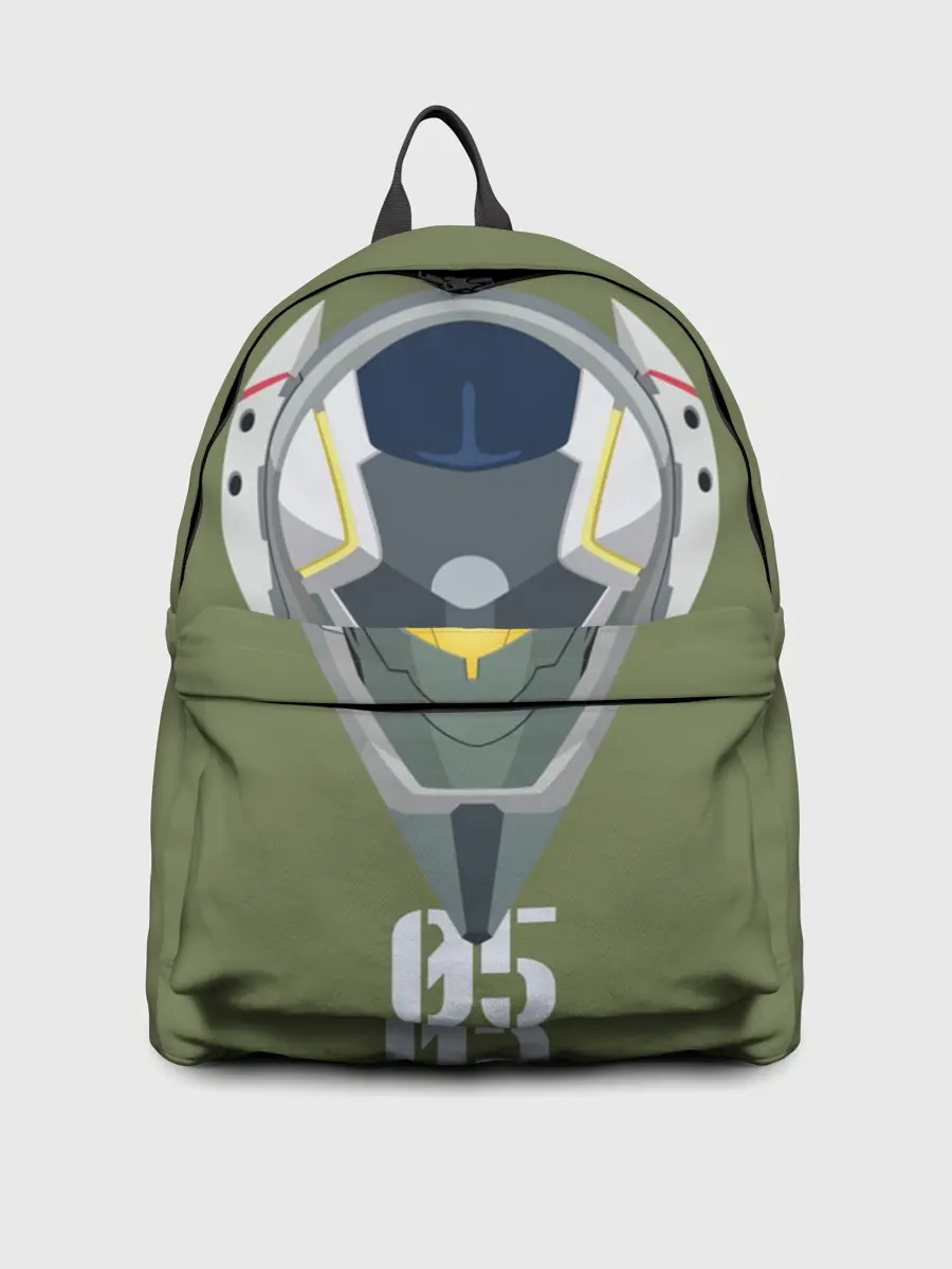 Рюкзак джинсовый / Евангелион