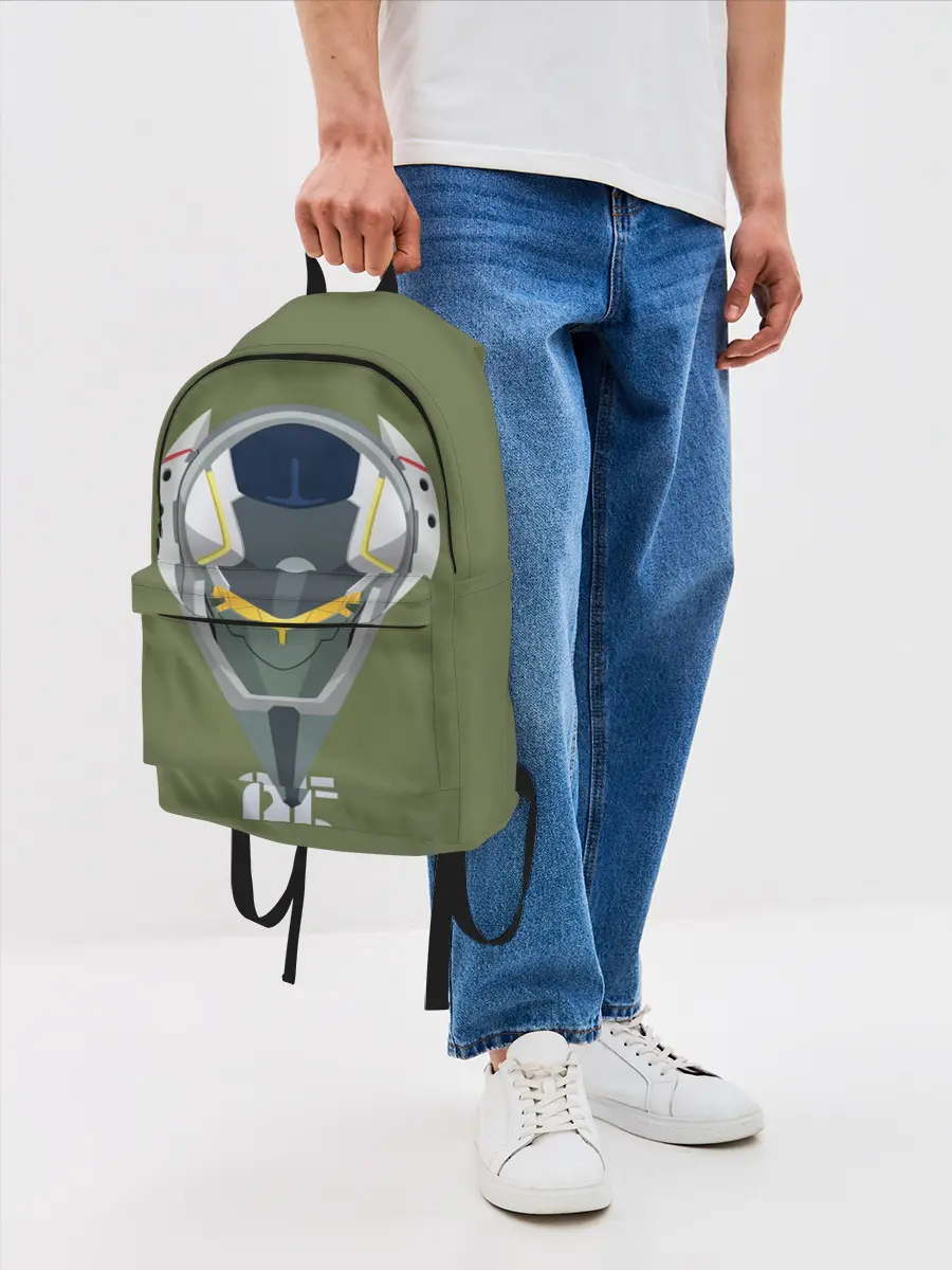 Рюкзак джинсовый / Евангелион