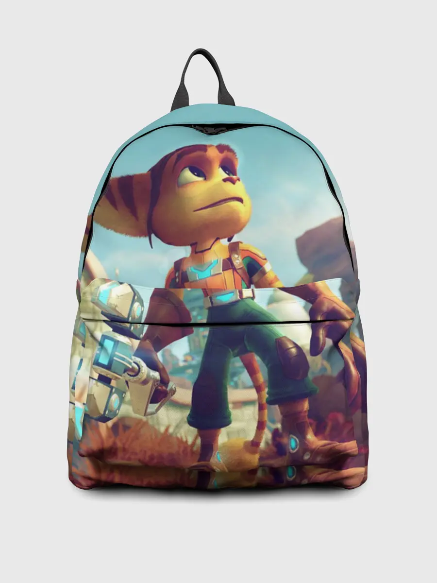 Рюкзак джинсовый / Ratchet and Clank