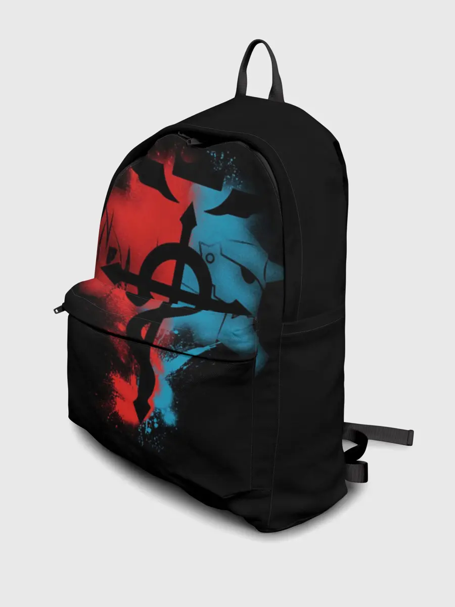 Рюкзак джинсовый / Стальной алхимик