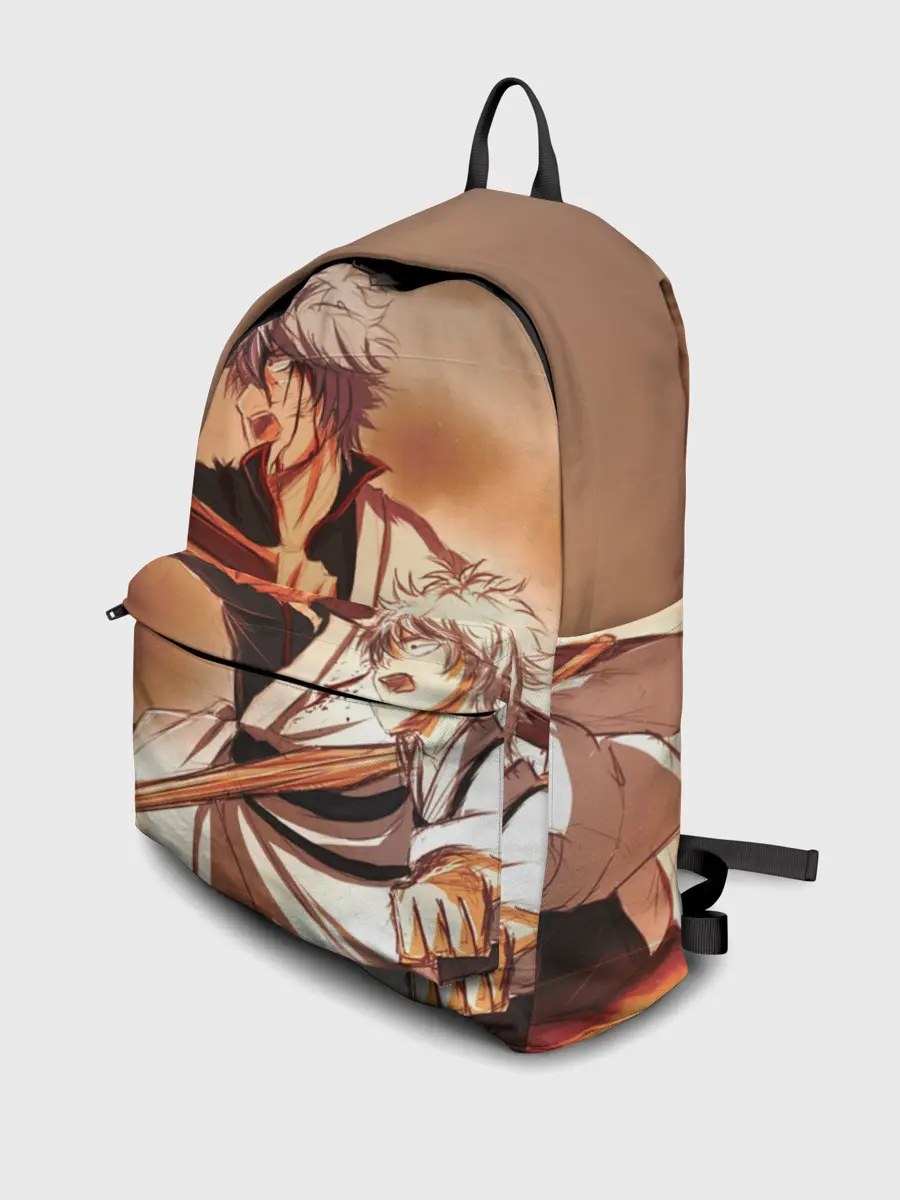 Рюкзак джинсовый / гинтоки саката самурай