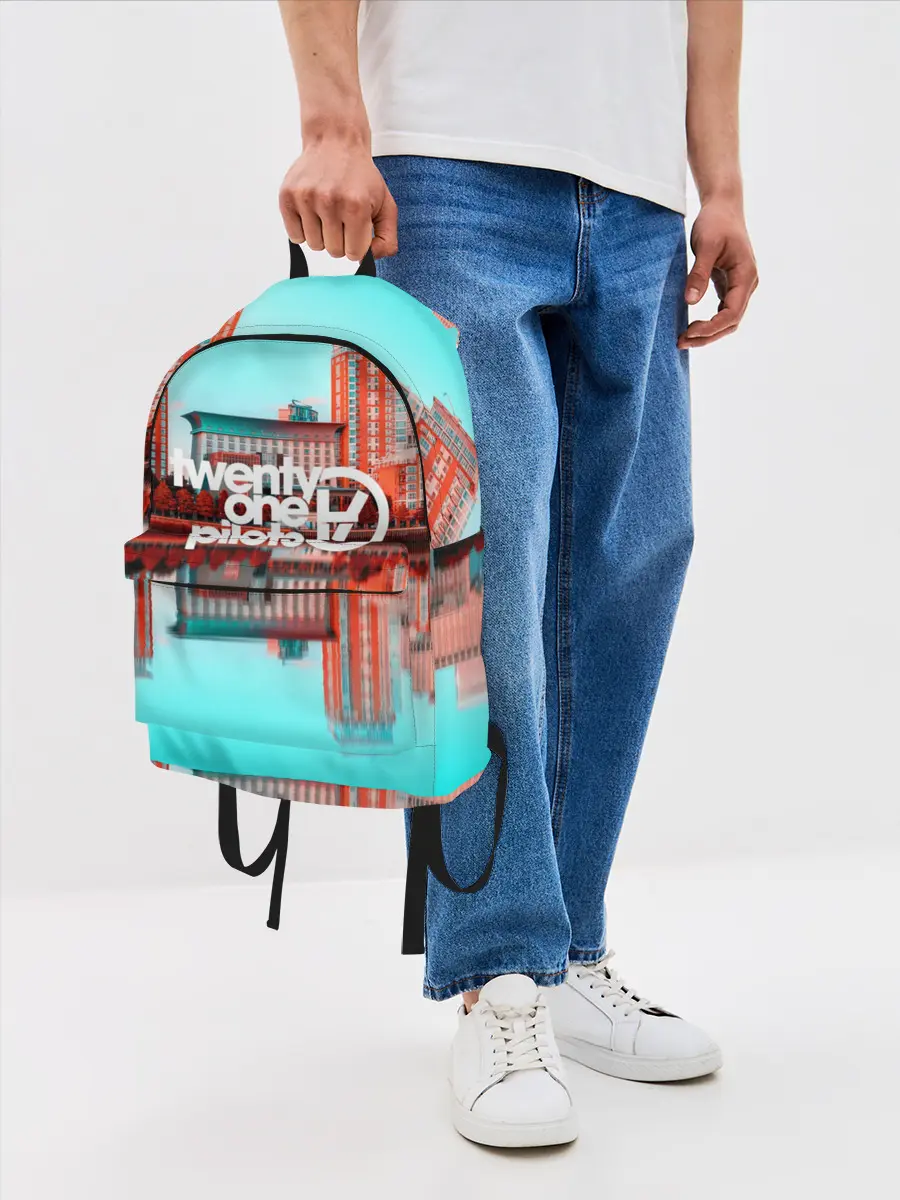 Рюкзак джинсовый / TWENTY ONE PILOTS