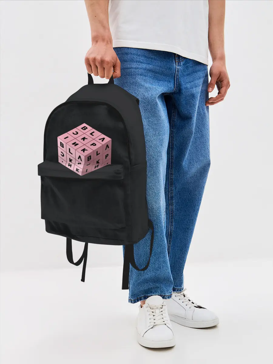 Рюкзак джинсовый / BLACKPINK