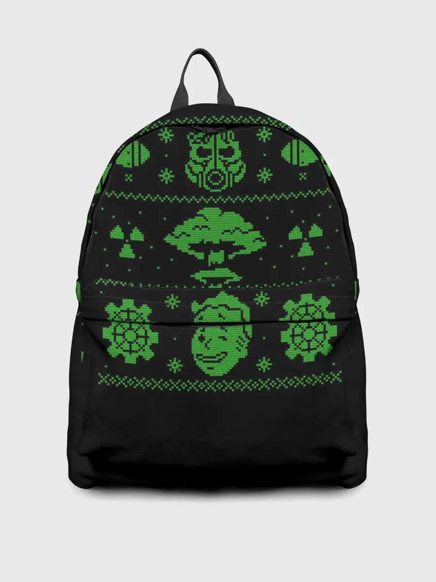 Рюкзак джинсовый / Новогодний Фалаут