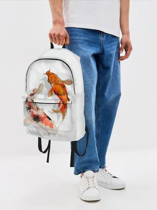 Рюкзак джинсовый / Приношу удачу