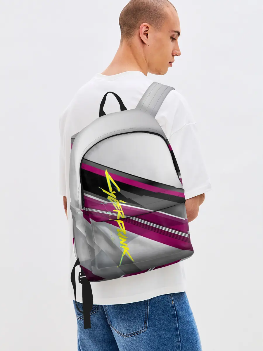 Рюкзак джинсовый / Cyber Punk 2077