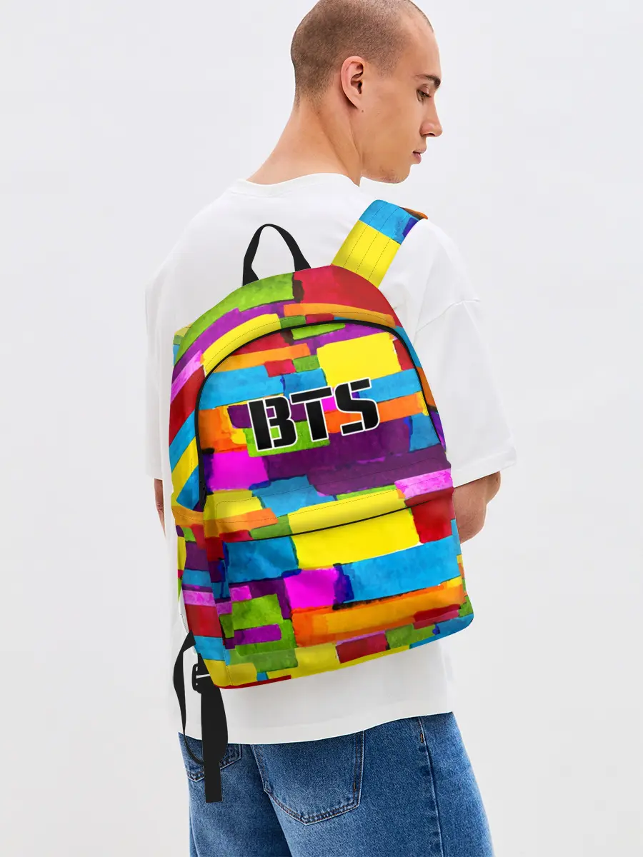Рюкзак джинсовый / BTS