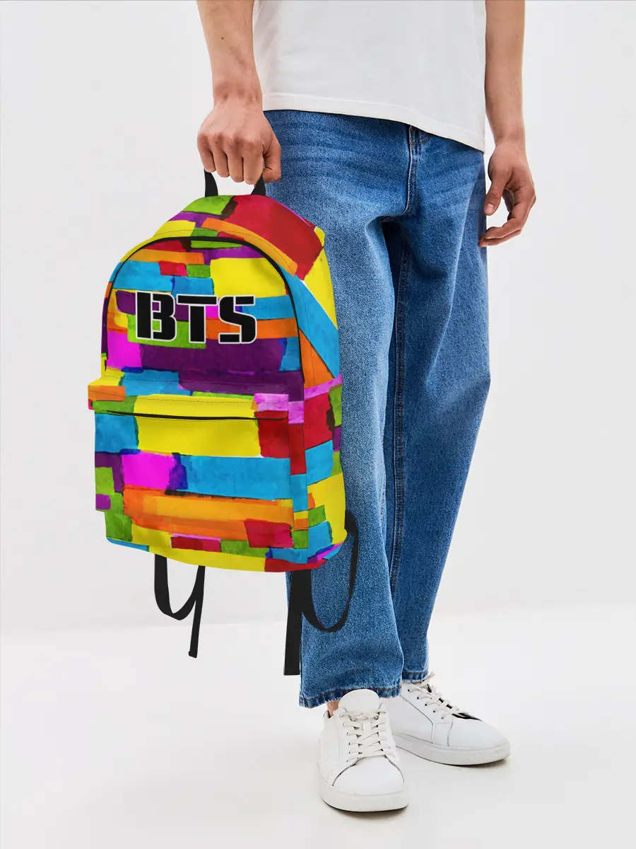 Рюкзак джинсовый / BTS
