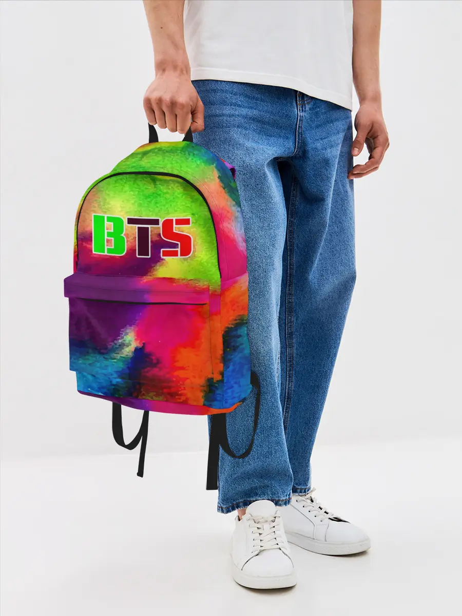 Рюкзак джинсовый / BTS