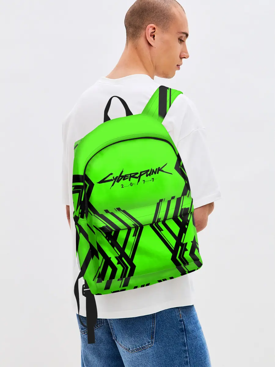 Рюкзак джинсовый / CyberPunk 2077