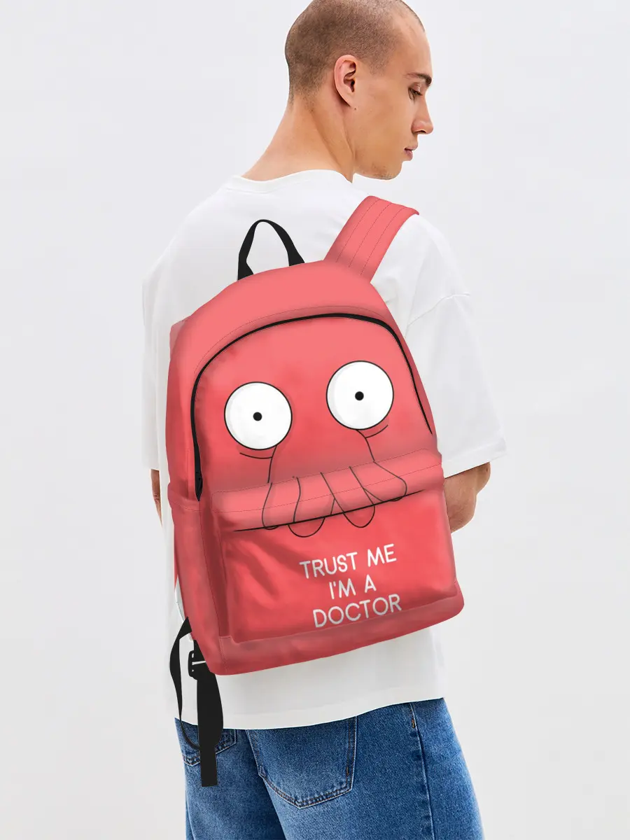 Рюкзак джинсовый / Доктор скорой помощи