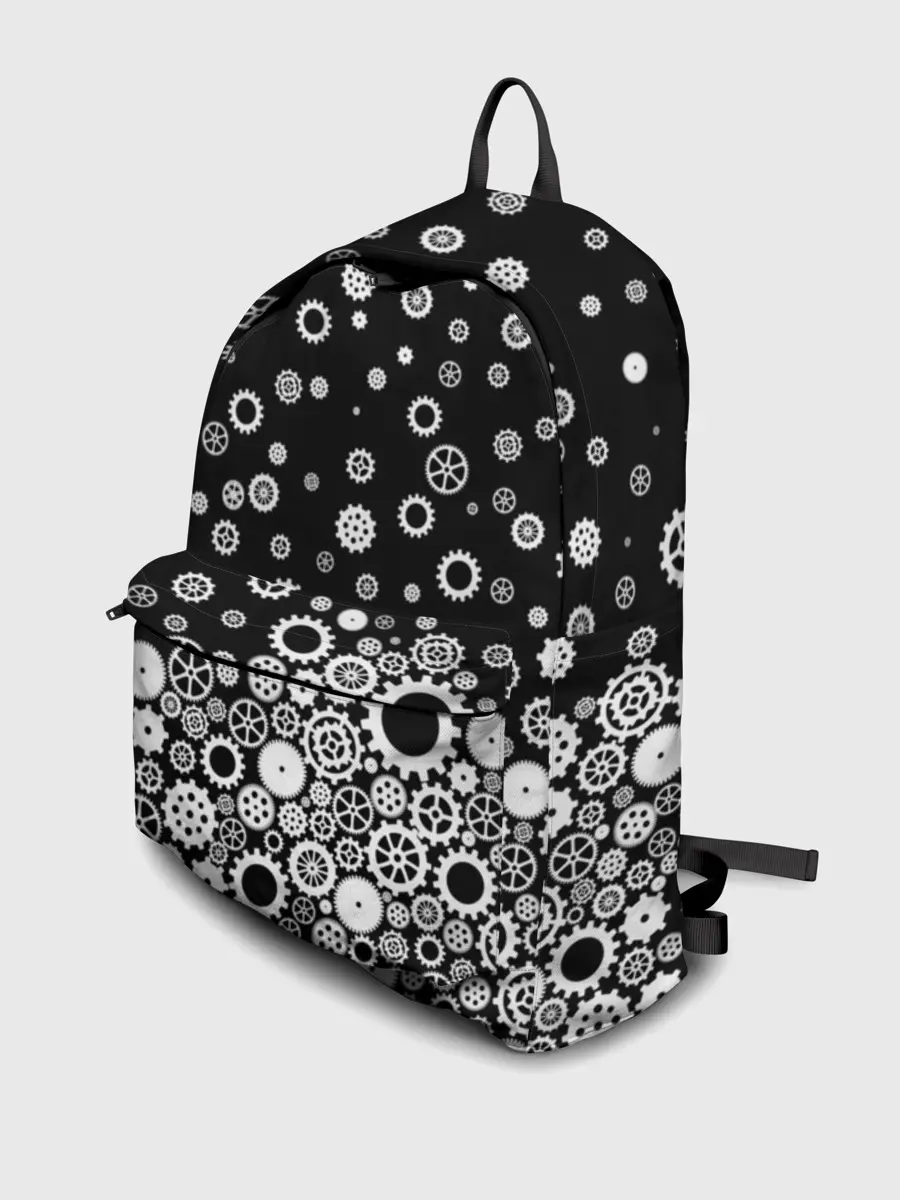 Рюкзак джинсовый / Шестеренки